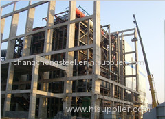 welding steel structure frame