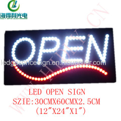 High Quality Super cheap Hidly open led sign