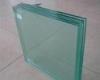 Clear / Green Decorative Laminated Tempered Glass Wall For Bathroom , Heat-Resistant