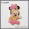 hot sale colorful cute metal animal pendants mickey for necklace