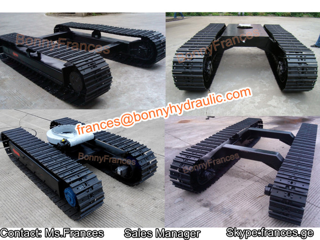 custom design Steel track chasis crawler undercarriage (OEM)