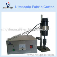 ultrasonic polyester fabric cutting machine ultrasonic cutter