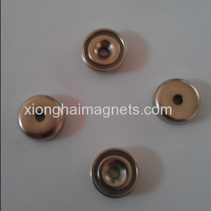 Strong NdFeB Pot Magnets 10-200LBF Magnetic Assemblies