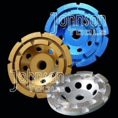 105mm diamond double row cup wheel