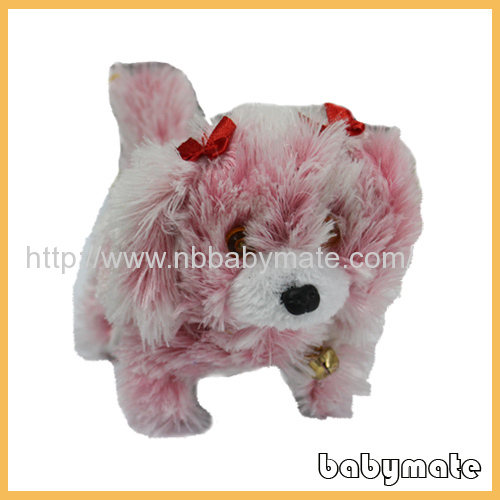 BT-3walking plush barking dog 