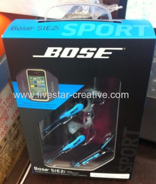 Bose SIE2i Sport Gym Running Earbud Headphones-Blue