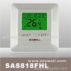 16A programmable underfloor heating room thermostat