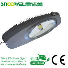 IP65 70w LED street lights from Shenzhen factory