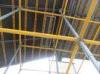 Slab steel - plywood scaffolding formwork system