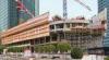 Safety Self Climbing Formwork , integrated lifting protection platform With steel structure