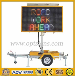Australian Standard Solar Powered VMS Board C Size 5 Color