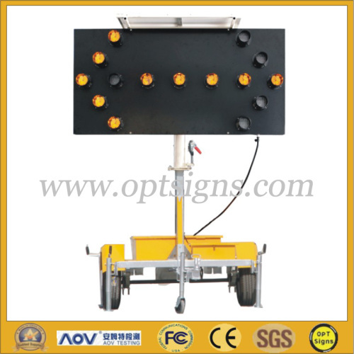 Trailer Mounted Arrow Board C Size