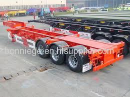 CIMC HUAJUN skeletal container trailer