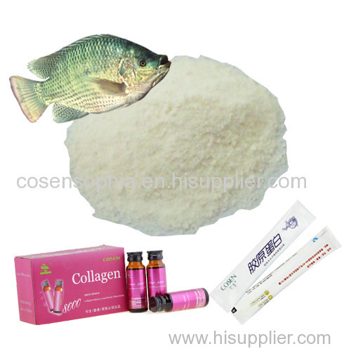 100% hydrolyzed cosmetic grade fish scale collagen