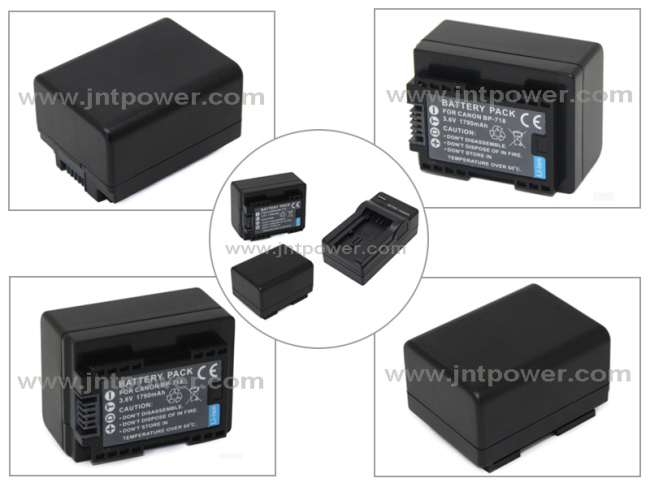 Factory For Canon BP-709 BP-718 BP-727 BP-745 decoded battery