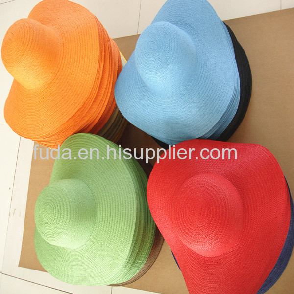 wide brim floppy straw beach hats