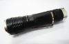 3AAA Cree zoom mini aluminum flashlight with book clip