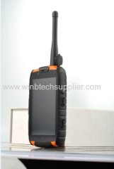 nfc ruged phone walkie talkie 4inch android 4.2 Quad core rug phone ru-gged phone gps nfc gps
