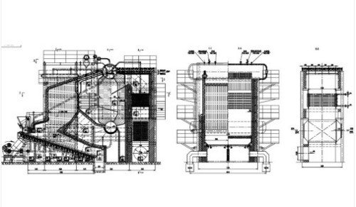 Reciprocating Grate Steam Biomass Boiler