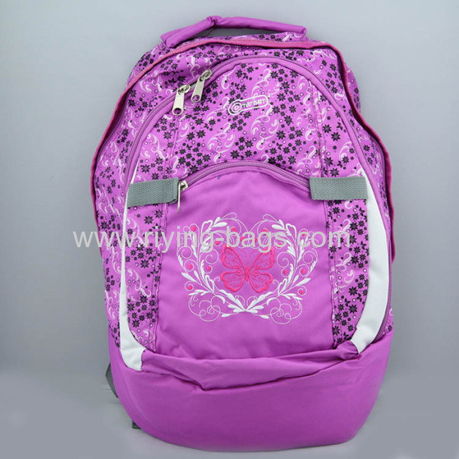 600D material travel backpack