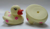 Flower printing pvc duck