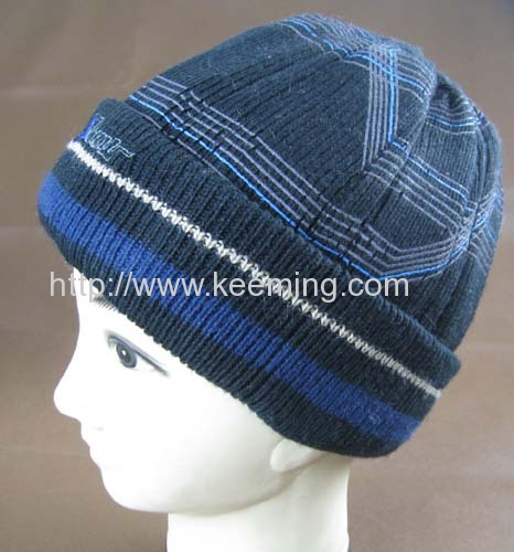 Fashion complex 3 layer beanie