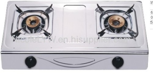 stainless steel/temered glass, high quality 2 burner gas stove/ gas stove/gas hob for home use