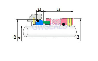 MFL85N metal bellow seals