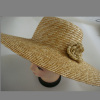 Promotion straw boater hat natural wheat hat