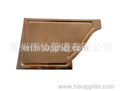 End Cap For K-style Copper Gutter