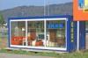 Galvanized Steel Container Kiosk , Anti Rust Prefab Concession Stand