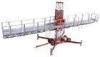 4 x 2.2 KW power single mast climber work platform with Balance Device