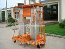 Mobile aluminum hydraulic lift platform 2.2kw Easy operation with 16m , 14m