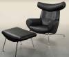 OX Lounge Chair with Ottoman FH8028