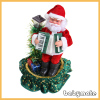 10&quot; playing accordion Santa Claus