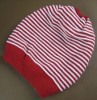 Ladies simple stripe beanie