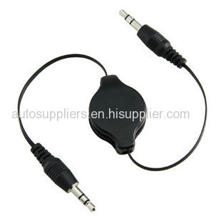 Connector retractable cable retractable aux cable aux audio cable car audio cable