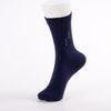 Fashion Black Mens Casual Socks , Jacquard Funky Mens Socks