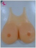 Silicone fake breast form with conjoint design for Cross dresser breast prosthesis