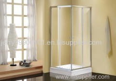 Shower enclosure shower bathroom cubicle with ABS shower tray shower room with clear tempered glasses