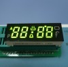 Custom Green oven display, 4-digit 0.38&quot; with Operating Temperture 120C