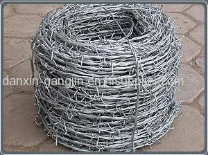 barbed wire fence netting