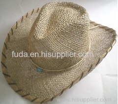 Cheap Mens Flat Brim Cowboy Hats For Sale