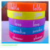 cute fashion silicone wristband bands