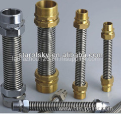 high quality 304 air conditional corrugate /metallic bellows pipe