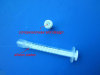 Dental syringe,1.2ml, silicone piston, with protect cap
