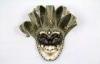 Hand Made Venetian Jester Mask For Masquerade Ball 17 Inch Face Mask