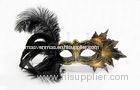 Yellow Feather Masquerade Masks For Girl Eye Masks Fancy Dress