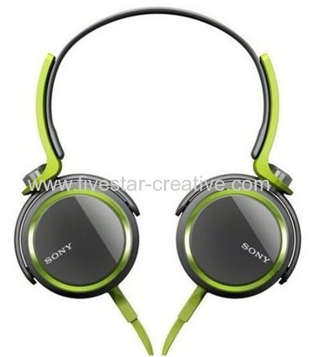 Sony MDR-XB400 Extra Bass Series On Ear Headphones Green