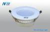 Aluminum 7W 220V Warm White Round Recessed LED Downlight , CE RoHS LED